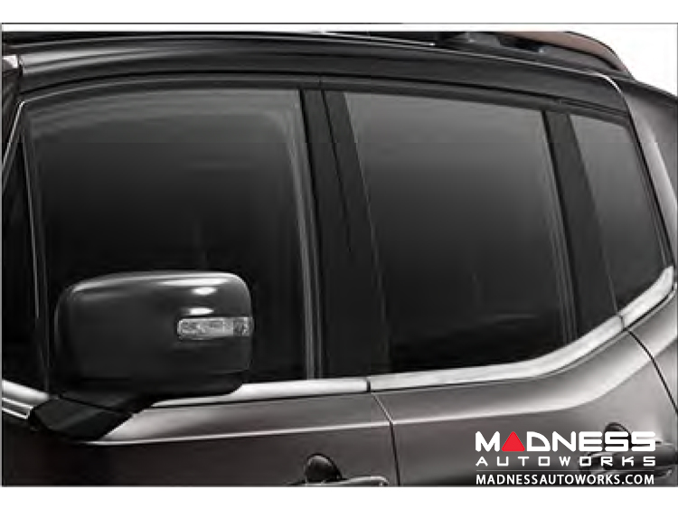 Jeep Renegade Window Trim Cover Kit - 6 piece - Stainless Steel